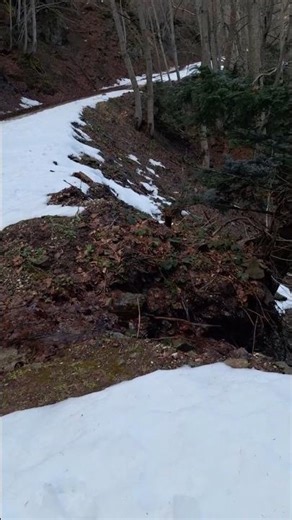 Snow Walk Sounds: Footsteps to a Peaceful Creek