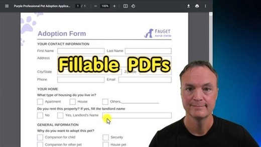 Adobe生成可填写的PDF表单｜How to Convert Forms to Fillable PDFs with Adobe Acrobat Pro