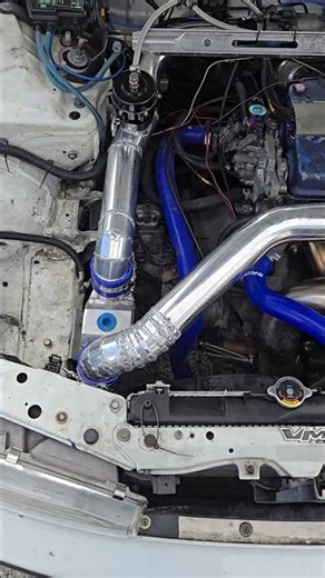 Cb7 H23 Turbo Pt2 build #cb7 #boost #downpipe #fabrication #welding #accord#fueltech