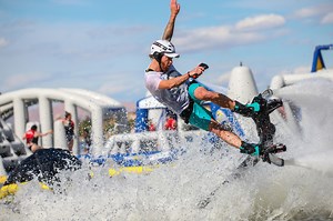12K views · 54 reactions |  When was the last time you did something for the first time?  Learn how to fly, Lake Las Vegas style!  Water Jet packs are available now! | Lake Las Vegas Water Sports | Facebook