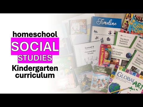 Homeschool Kindergarten Social Studies Curriculum 🌏🗺️
