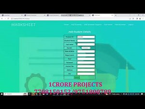 Student Marksheet Management System Using Java
