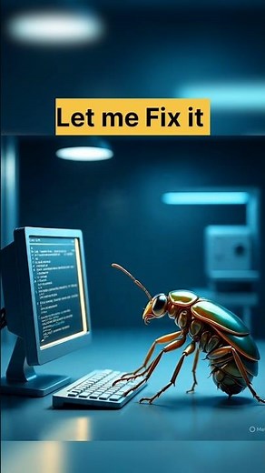 Computer Bug #bug #technology