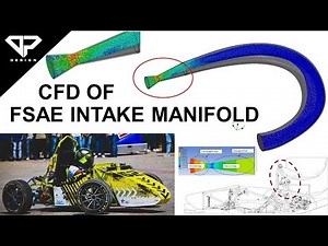 CFD of Formula SAE Air Intake Manifold using Solidworks | FSAE | DP DESIGN | Formula student