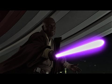 Mace Windu Lightsaber Compilation