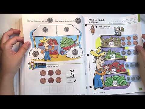 Bju press math K homeschool flip through