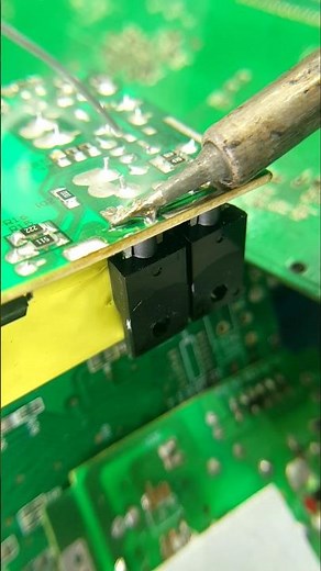 Transistor Repair And Removal #shorts