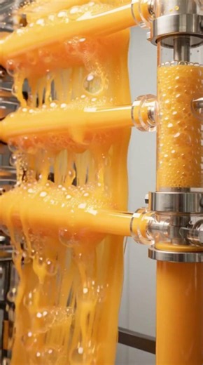 De l'arbre à votre verre : Le secret de fabrication du jus d'orange ! short