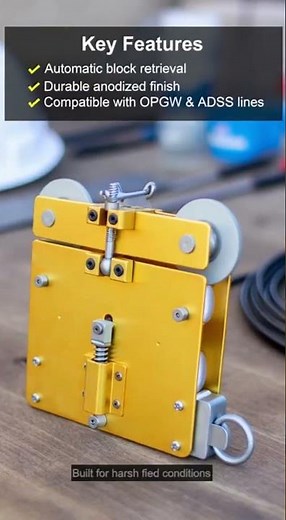 Block Recovering Damper: Revolutionize Fiber Optic Stringing!