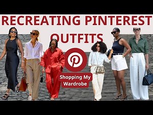 RECREATING HOT WEATHER SUMMER OUTFITS FROM PINTEREST