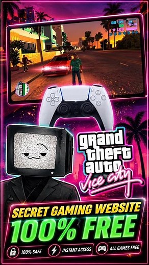 Play GTA Vice City Without Download 😱 100% Free Secret Site