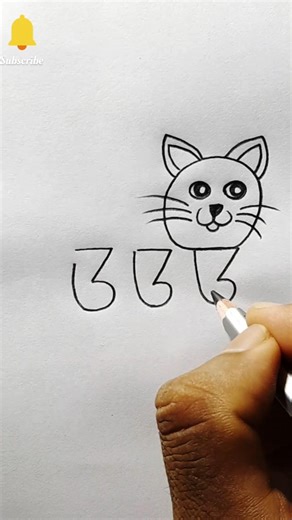 Amazing Cat Drawing Tricks You Must Try | Easy Art Ideas #cat #drawing #shorts #tipsclub