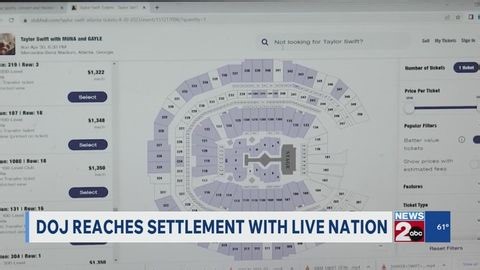 DOJ reaches settlement with Live Nation | Haystack News