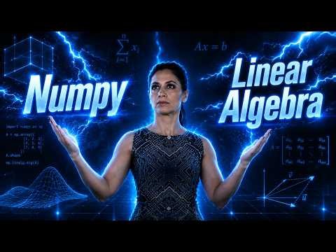 Linear Algebra with NumPy: Matrices, Eigenvalues, SVD & PCA