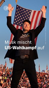 Elon Musk unterstützt Donald Trump in der heißen Phase des US-Wahlkampfes. Als Dank stellt Trump ihm eine Rolle in seiner möglichen neuen Regierung in Aussicht. | ZDF heute