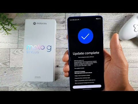 The WAIT is OVER! Android 16 IS HERE for the MOTO G STYLUS 2025