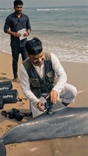 GoPro Dolphin Finds Hidden Ocean Base #facts #wildlife