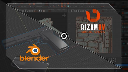 RizomUV Bridge - Blender 2.8+ (Windows)