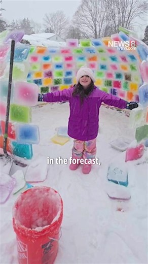 While plenty of families across Connecticut stayed inside during this weekend’s snowstorm, one family in North Haven braved the frigid temperatures to create a masterpiece in their front yard! 🌈❄️ Visit the link in our bio to see more of the rainbow igloo! #ct #ctnews #wtnh #news8 #northhavenct #diyigloo