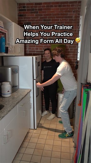 When Your Trainer Helps You Practice Amazing Form All Day