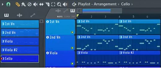 FL Studio で色をグラデーションしたり名前をそろえたりする方法 - Wizard Notes