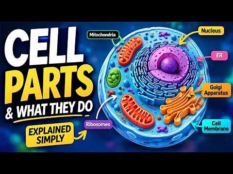 Cell Parts and Their Functions Explained Clearly