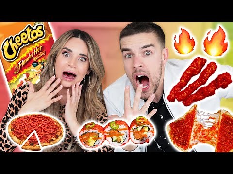 FLAMIN HOT CHEETOS MUKBANG Challenge w/ MATPAT!