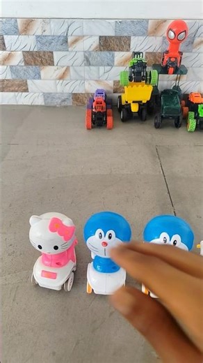 Badmash doremon toys part-137 #jcb #excavator #automobile #toys #viral #yt #youtubeshorts #trending