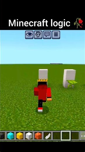Minecraft logic is so illogical 🙃🫠