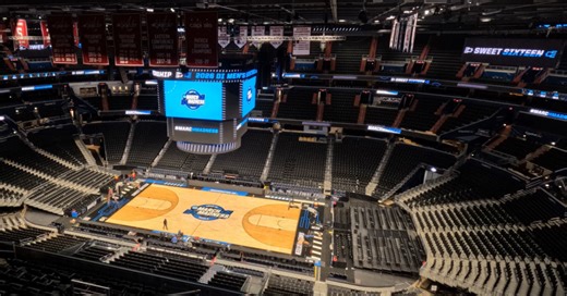 Capital One Arena ready for NCAA Basketball Tournament play: time-lapse video