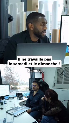 Marvin Ndiaye on Instagram: "Il ne travaille pas les samedis et les dimanches…"