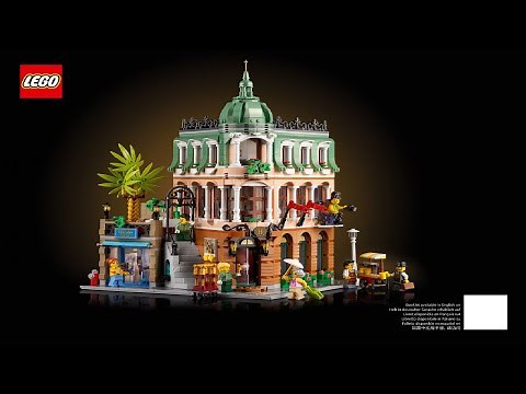 LEGO instructions - Creator Expert - 10297 - Boutique Hotel