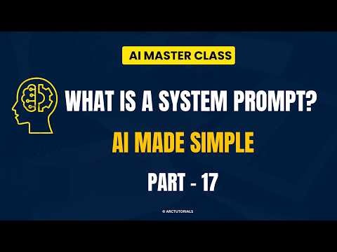 🚀 What is System Prompt in AI? | AI Tutorials for Beginners (FREE) | #aitutorial