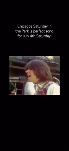 Chicago’s Saturday in the Park is perfect song for July 4th Saturday! #shorts #chicagotheband #70s