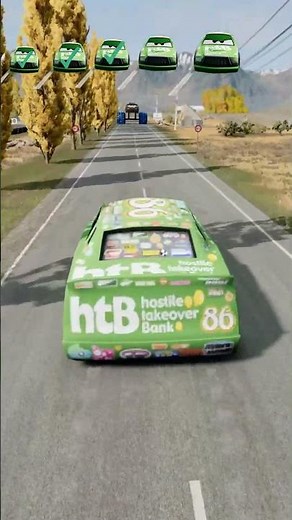 Can Any Car Stop Giant Shrek? – BeamNG.drive