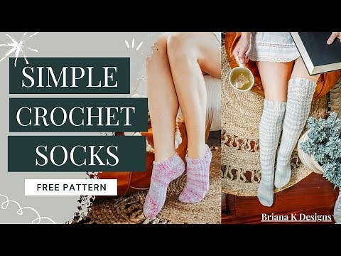 How To Crochet A Simple Sock