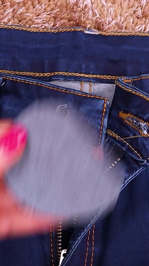 Fix broken jeans button without a button 🥰 | Simple Life