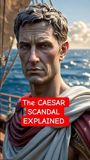 The Caesar Scandal Explained #caesar #Bithynia #history #shorts
