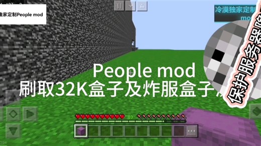 服务器People mod刷物