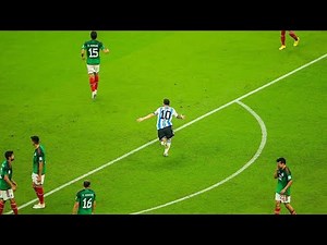 Lionel Messi Goal vs. Mexico (Tactical Camera) | Argentina 2-0 Mexico | 2022 FIFA World Cup