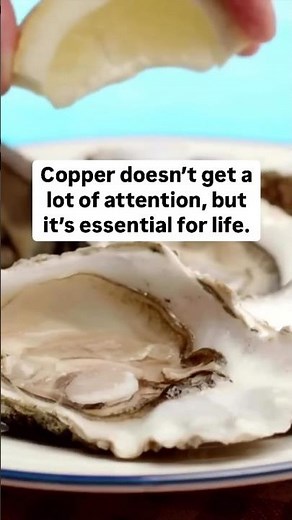 Health benefits of copper.