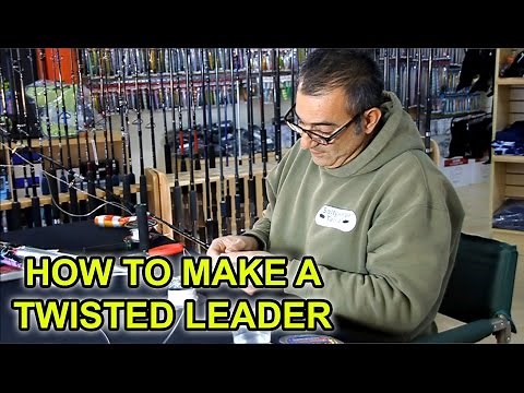 How to Tie a Twisty Leader for Popping