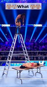 Banned Jump from ladder 🤯 | Wrestling Spot