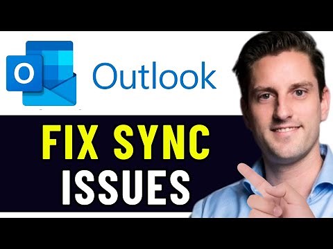 HOW TO FIX OUTLOOK SYNC ISSUES 2025! (EASY FIX)