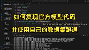 全程干货！从环境搭建开始零基础讲解Github项目复现，并替换为自己数据集跑通