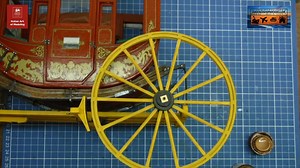 1.1K views · 15 reactions | Thsi week John is working on the chassis of our stagecoach. And as usual he does some interesting experiments. #Amati #AmatiModel #StageCoach #Scalemodel | Amati Model | Facebook