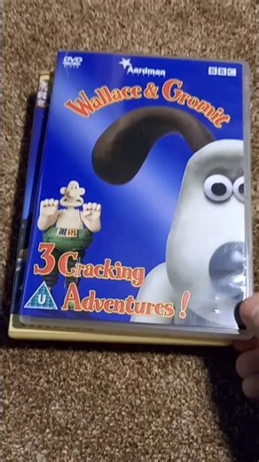 My Wallace & Gromit DVD Collection! #wallaceandgromit #aardmananimations #aardman #dvdcollection
