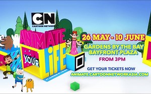 Enter the world of Cartoon Network as we bring the biggest festival of fun with "Animate Your Life" to #Singapore featuring your favorite #cartoons such as Adventure Time, We Bare Bears, Ben 10 and The Powerpuff Girls. Whether you are young or just young at heart, there is something for everyone! #CNanimateyourlife ❤️️ JOIN ➡️ http://animate.cartoonnetworkasia.com | Cartoon Network
