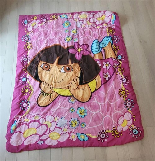 Dora the Explorer Pink Blanket or Comforter Y2K - Etsy