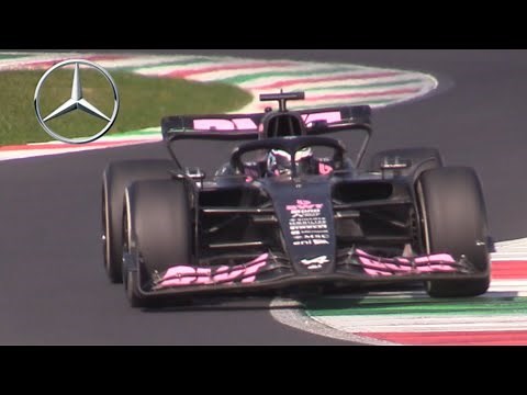Alpine F1 Mercedes V6 Powered Car Testing at Monza Circuit- Preview of What Will Be in 2026!!!